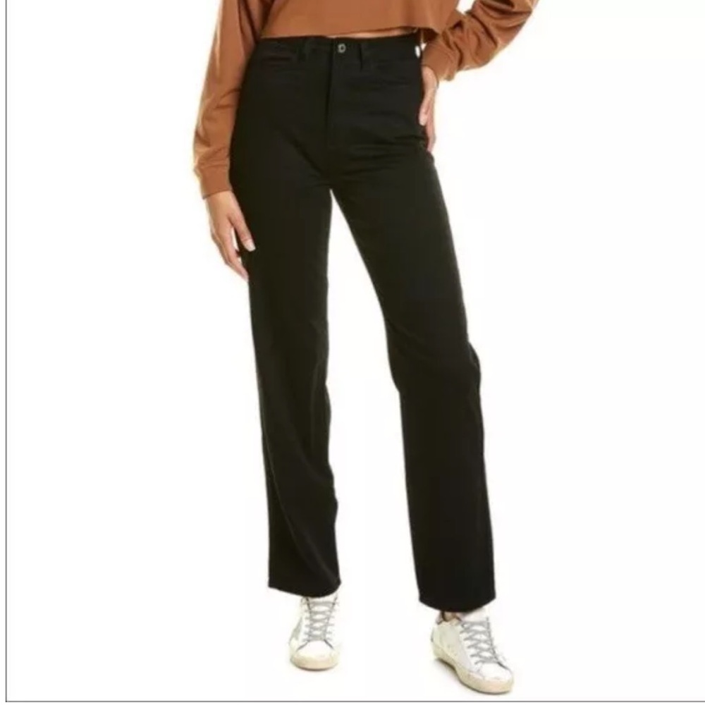 we wore what Mom jeans in jet black